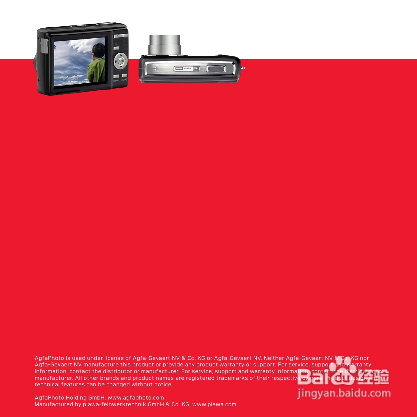 爱克发Compact 102数码相机使用说明书:[10]