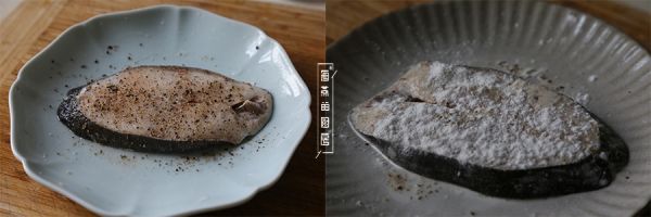 米酒茄汁脆皮鳕鱼扒