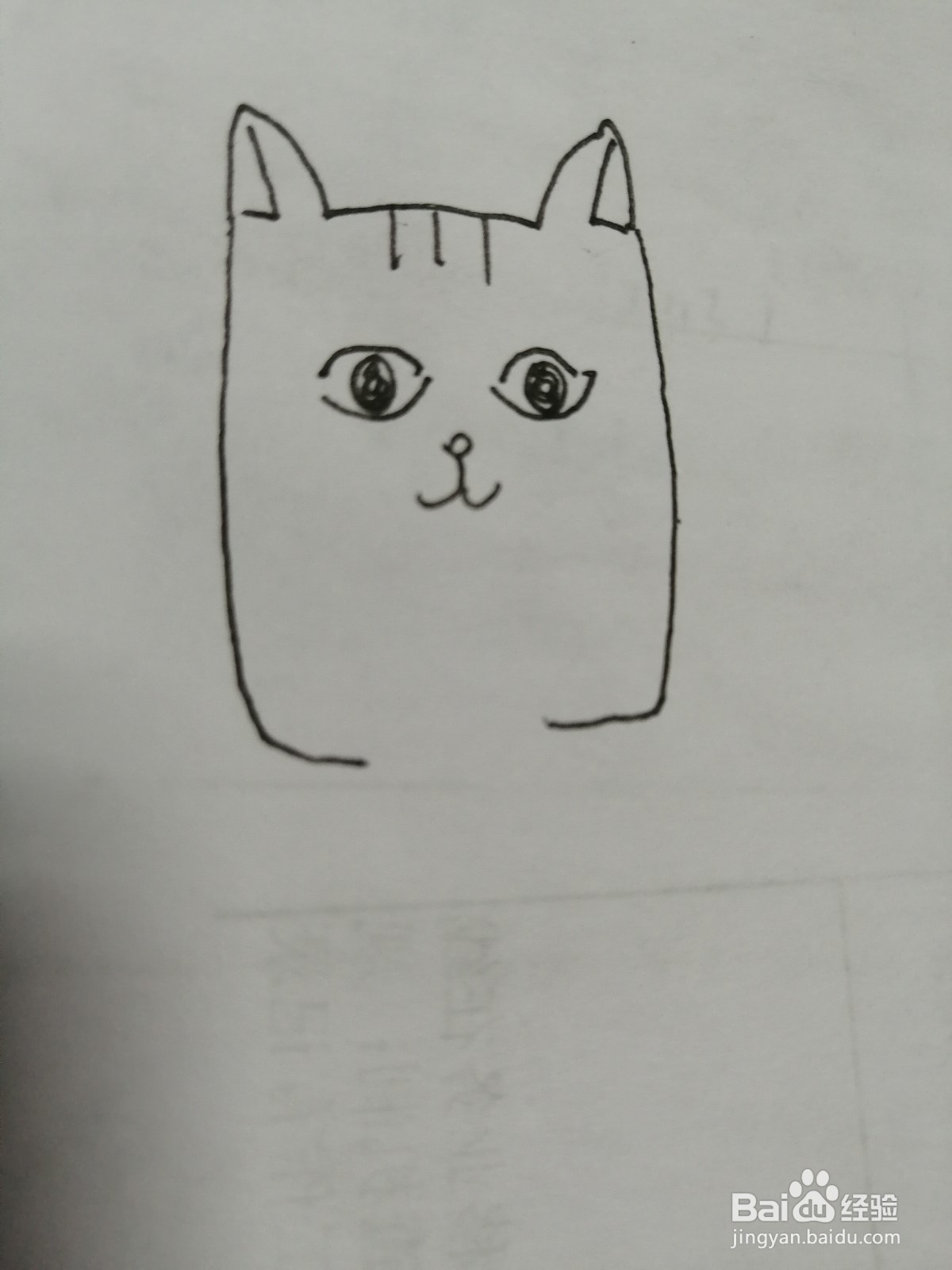 可爱的小猫咪怎么画