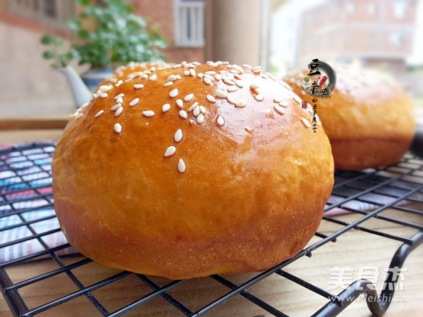 美味叉烧鸡腿堡