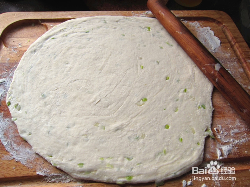 南北通吃葱油手抓饼的做法