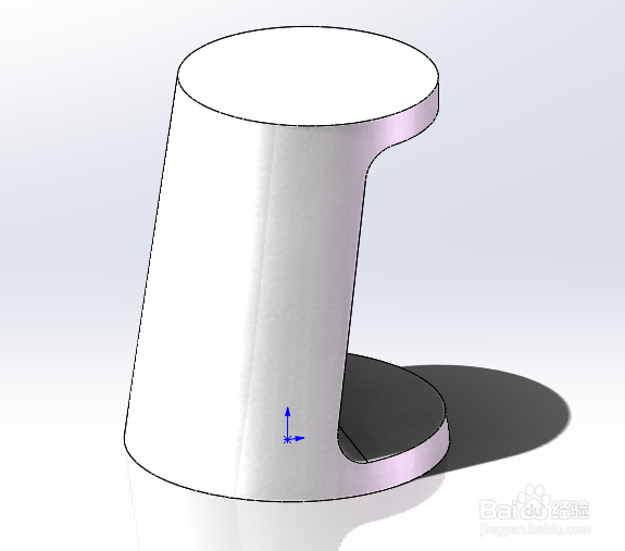 solidworks用可变圆角做造型的方法