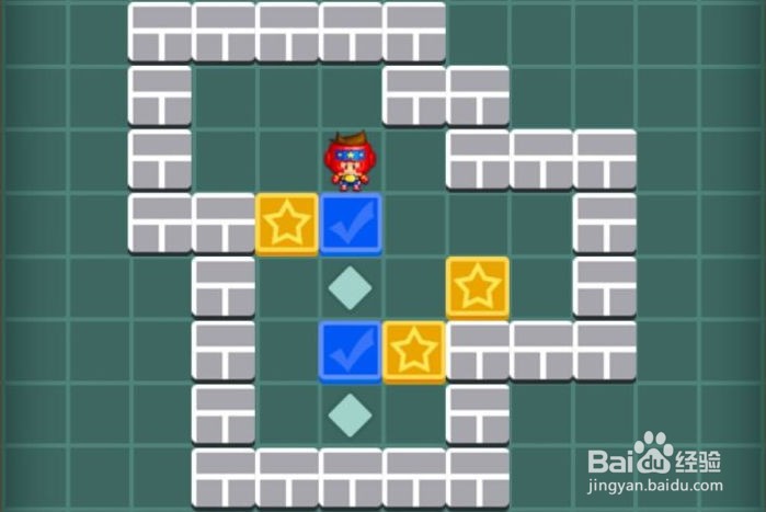 逻辑箱子手游第一关怎么通关