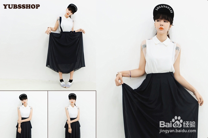 如何用背带装演绎俏皮复古风?