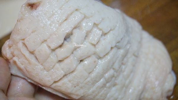 甜梨石榴烤鸭胸