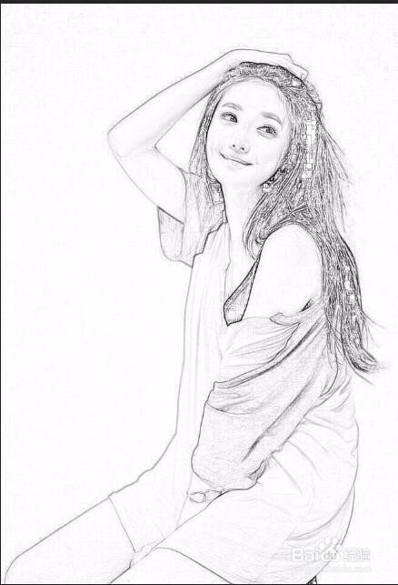 使用Photoshop将照片转为素描样式