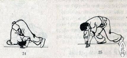 直腿后滚翻教学