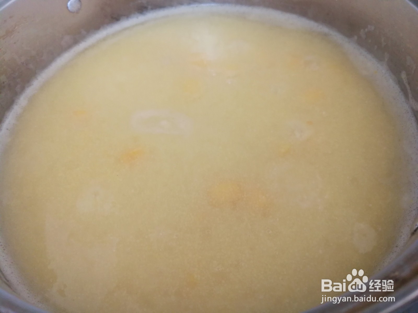 玉米地瓜粥的做法