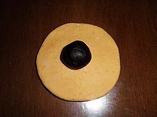 【2011菜展】年菜之二十大丰收----小南瓜豆沙包