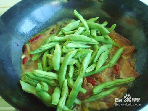 四季豆烧腊肉