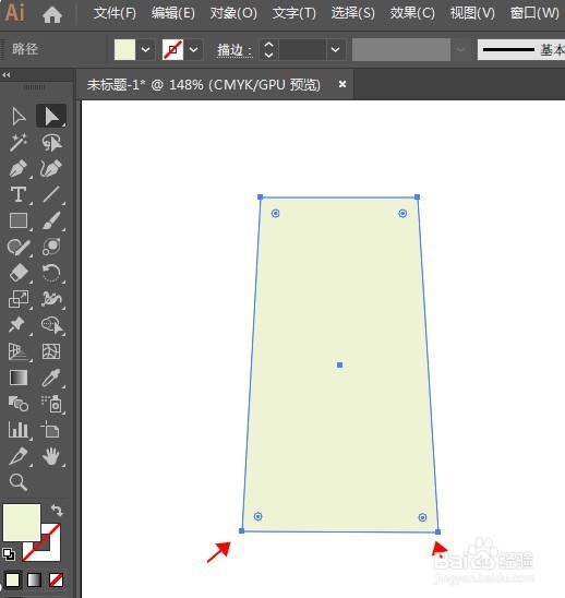 AI快速绘制矢量酒杯图