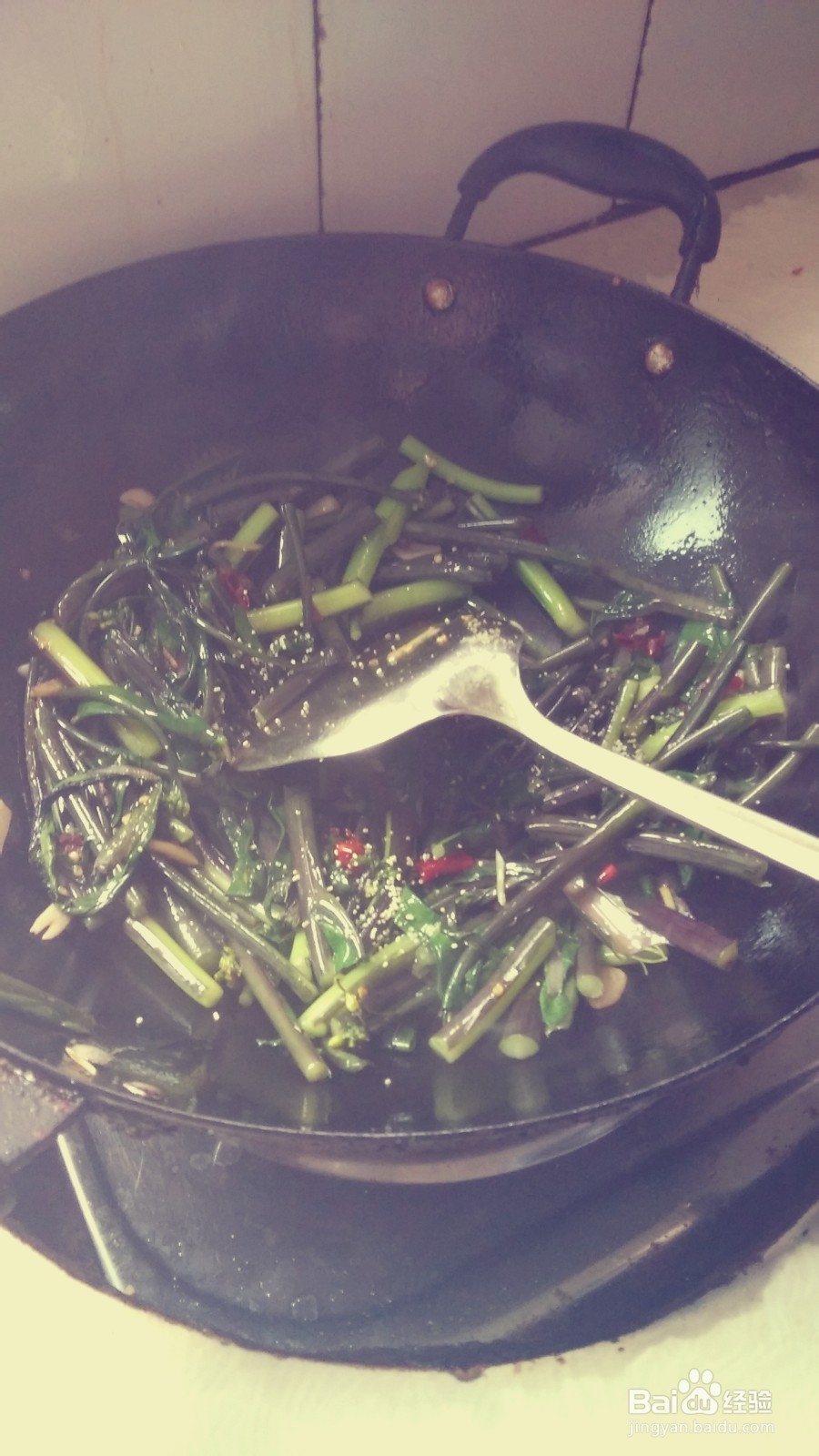 家常菜·炝炒红油菜