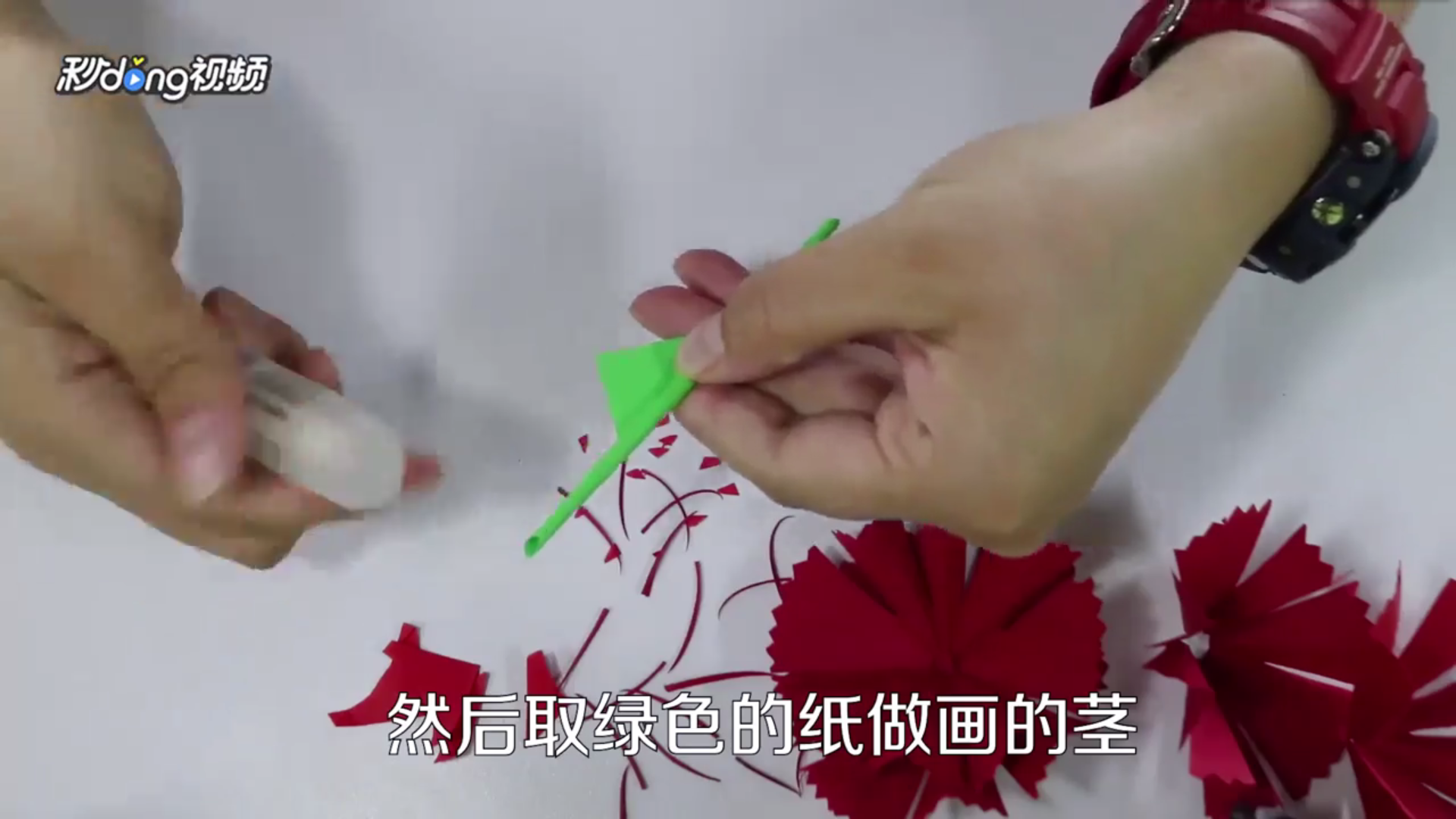 手工艺品康乃馨如何制作？