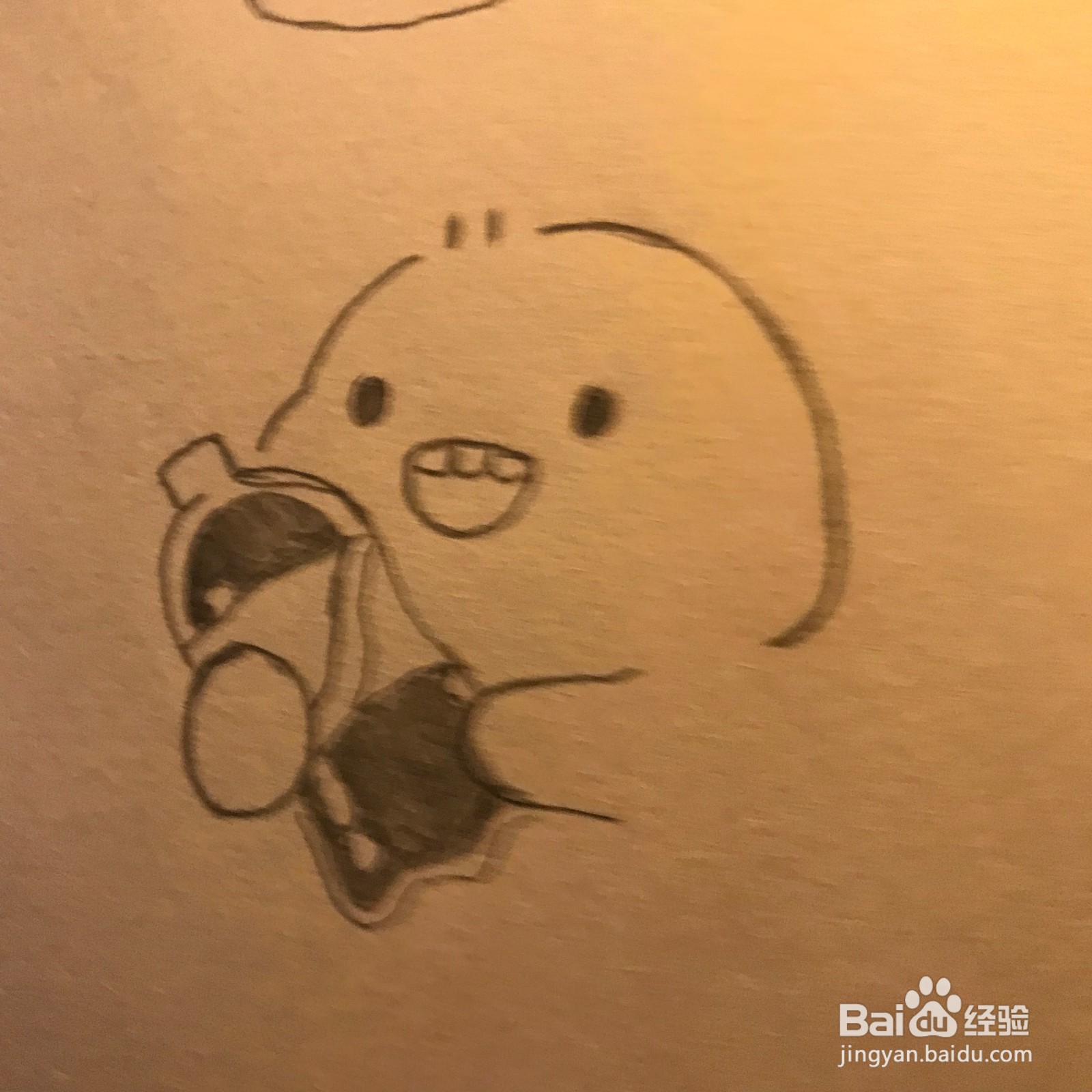 【简笔画教程】胖胖的小鲨鱼