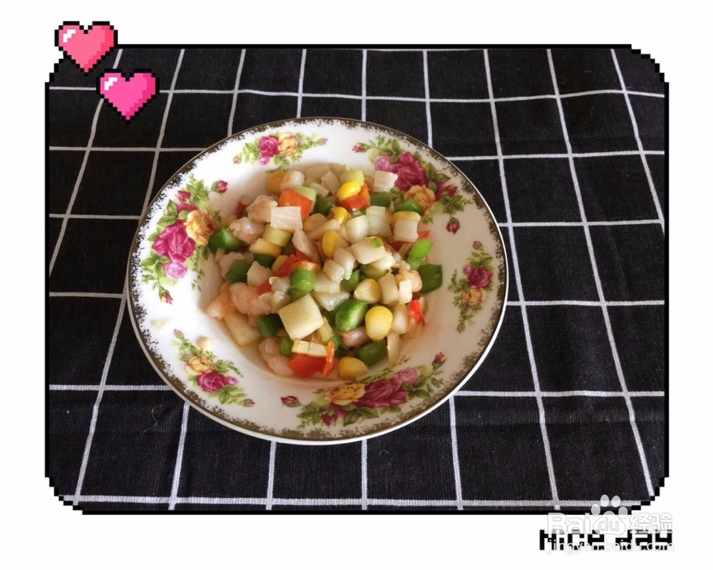秀色掩今古 炒饭羞玉颜之河虾五彩炒饭