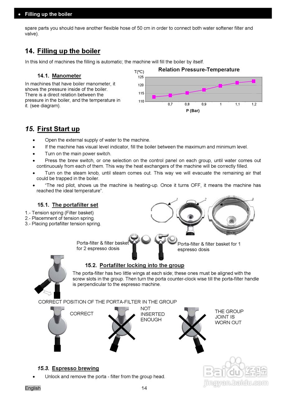 Expobar.Diamant钻石系列咖啡机操作使用说明书:[2]