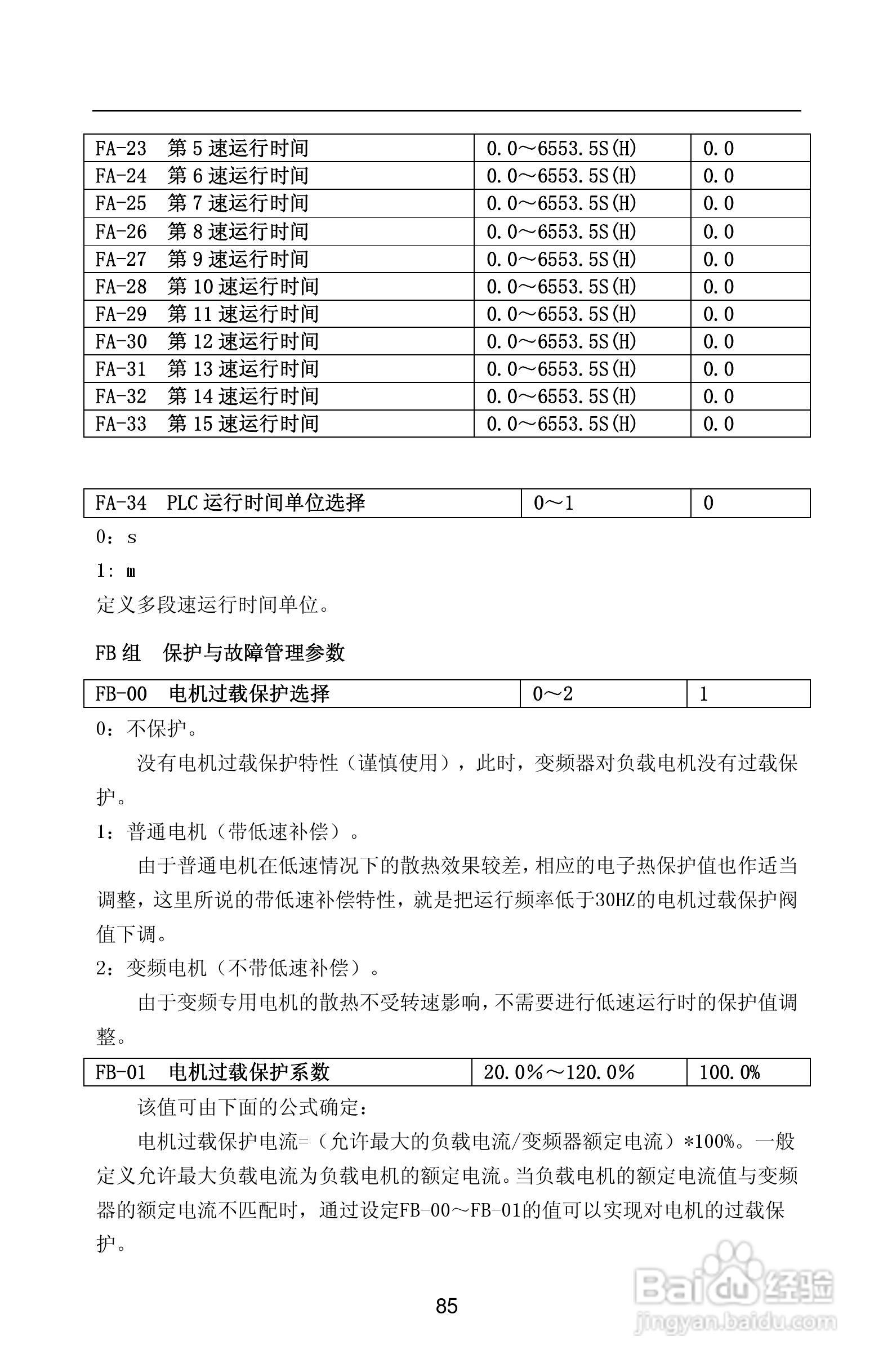 紫威CV2000/3000-630G/700P-12变频器使用说明书:[9]