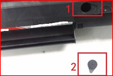 惠普M154a硒鼓缺少碳粉灯亮,如何解除