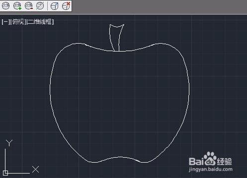 CAD如何画苹果