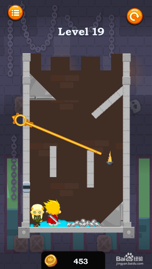 如何通过Caio Hero Rescue的Level 19？