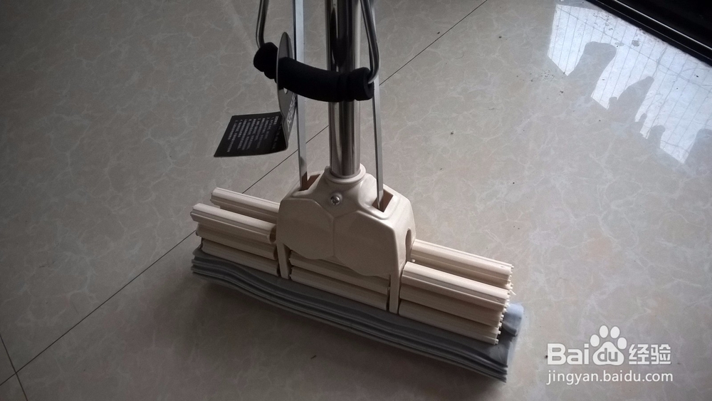 怎样安装拖把海绵