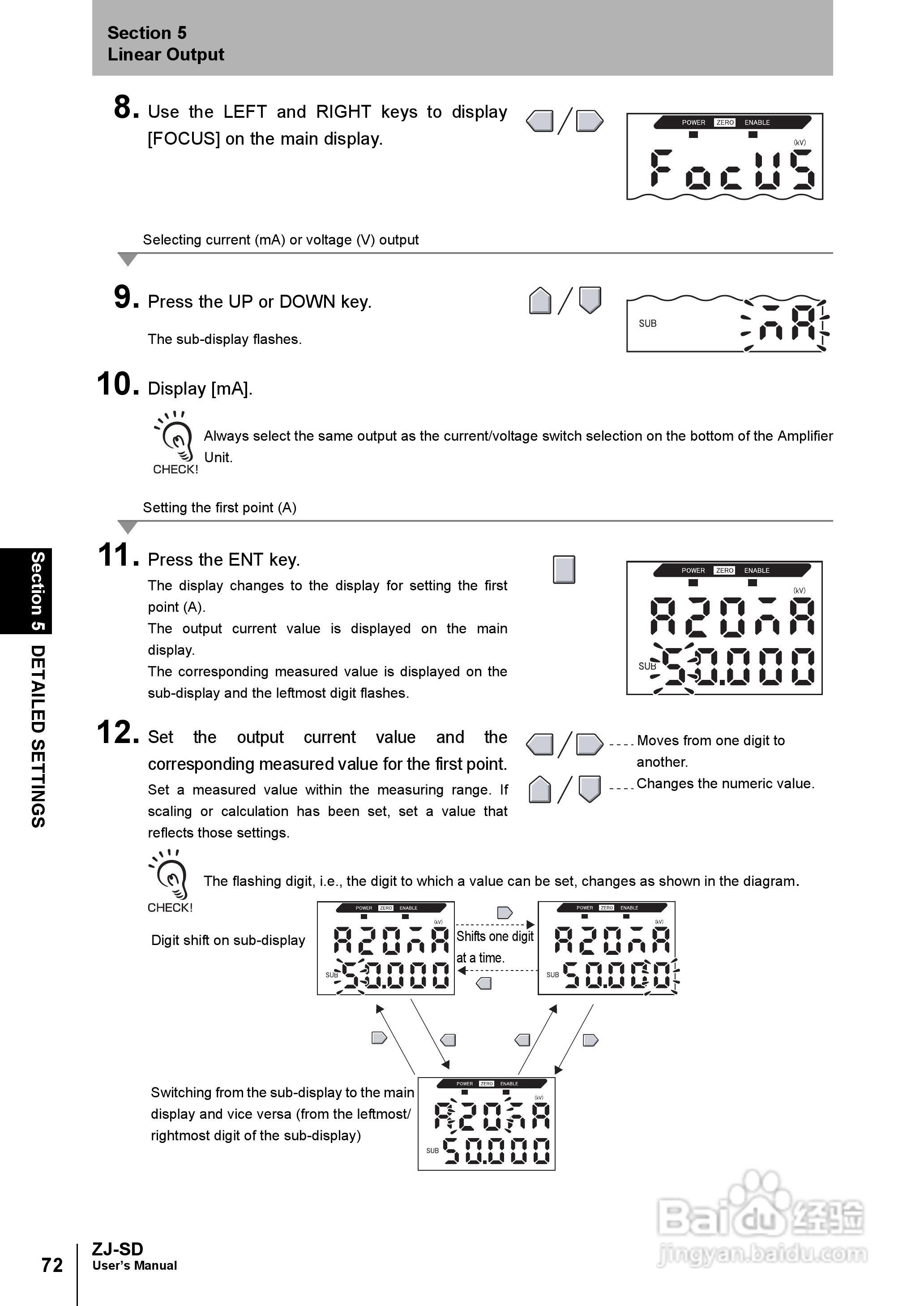 欧姆龙智能静电传感器ZJ-SD用户手册说明书:[9]