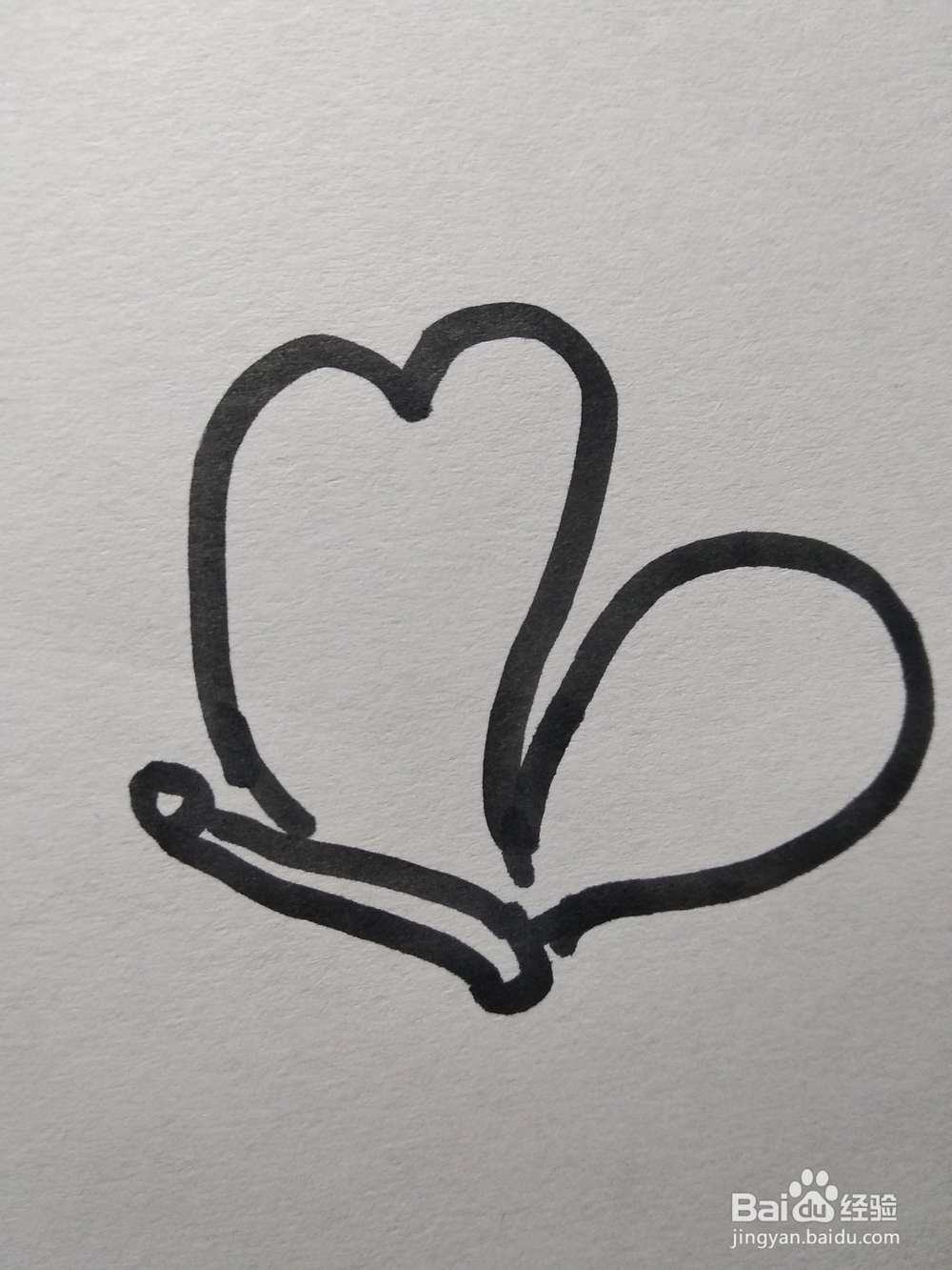 动物简笔画之蝴蝶的简笔画怎么画？