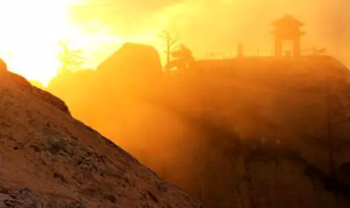 西岳华山海拔多少米