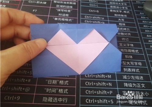 简约漂亮的信心信封怎么折