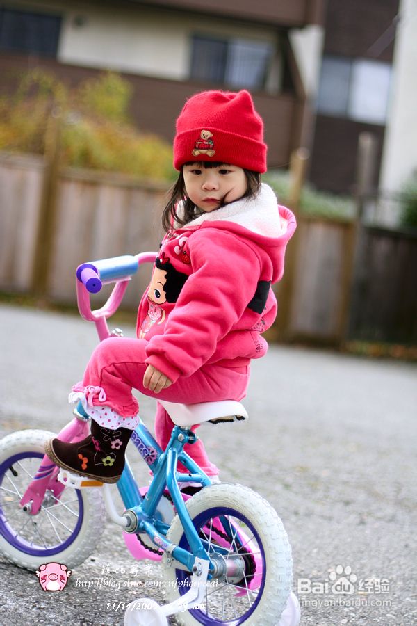 菲比三天学会骑车终身技(组图)