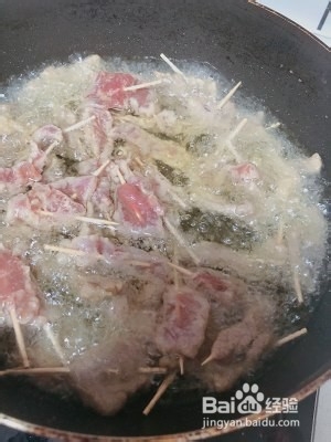 好吃到没朋友的牙签肉的做法