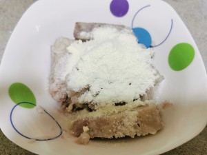 低卡芋泥鲜奶的做法