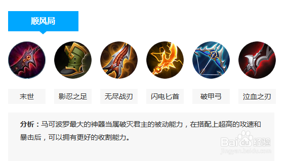 王者荣耀马可波罗出装?马可波罗s7职业出装?