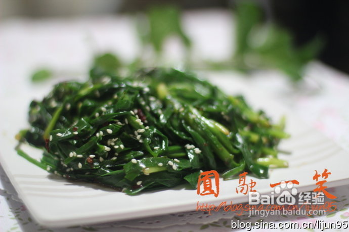 简单好吃又利水的凉拌柳叶韭【图】