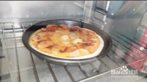<b>鸡蛋代替芝士的披萨做法</b>