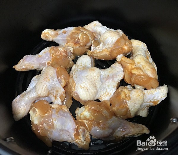 自己在家做奥尔良烤鸡翅根