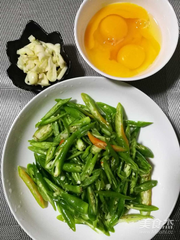尖椒炒蛋的做法