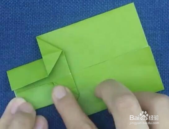 菜刀的折纸模型