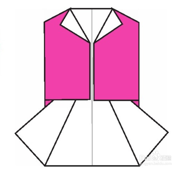 如何折一件风衣