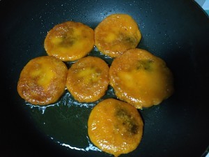 健康养生佳品红豆馅南瓜糯米饼的做法