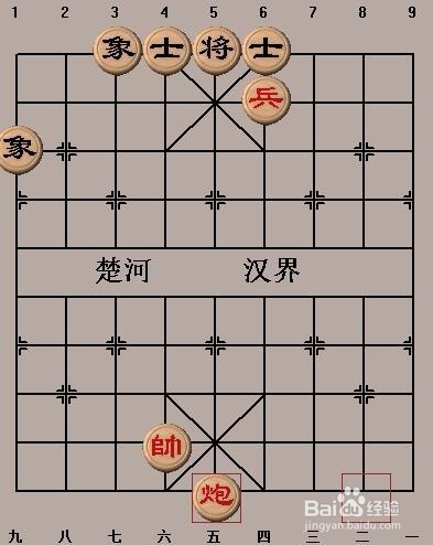 中国象棋基本杀法：铁门栓（二）走法
