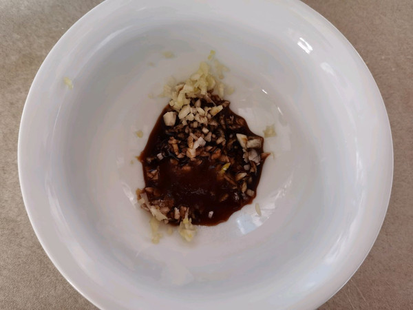 凉拌菠菜金针菇