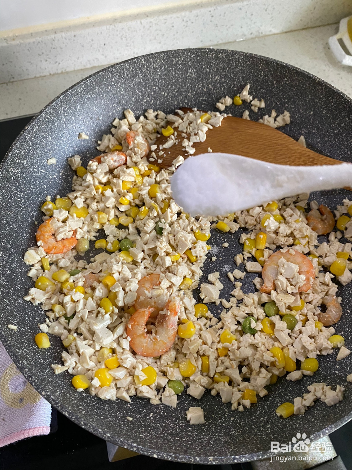 低脂高蛋白豆腐无米炒饭的做法