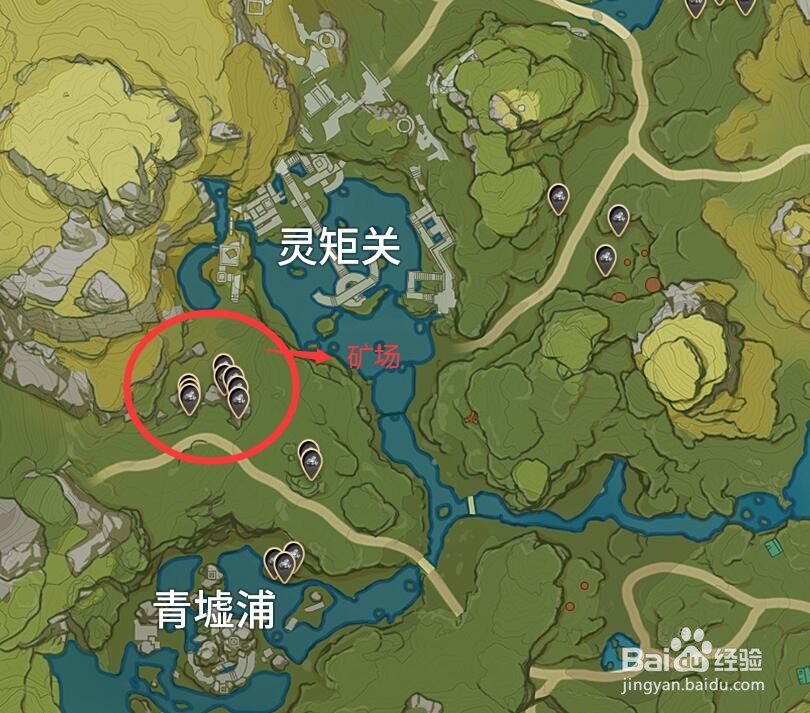原神白铁矿哪里多