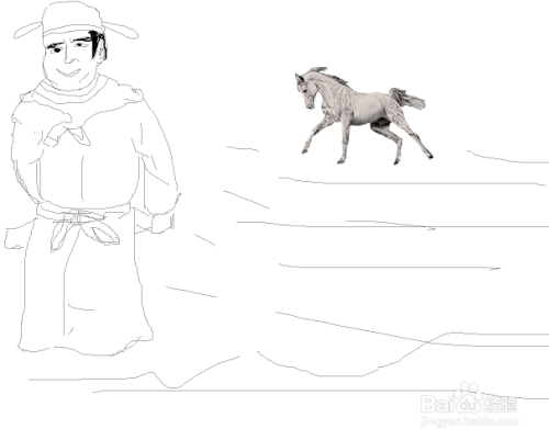 水浒人物宋江的画法