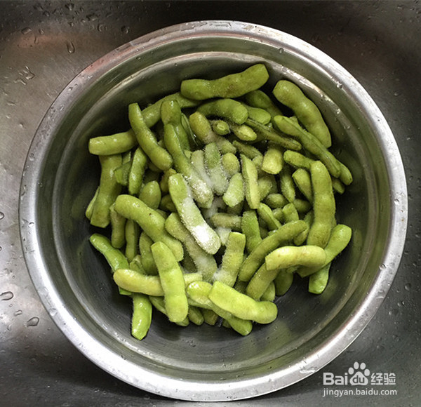 五香毛豆的制作方法