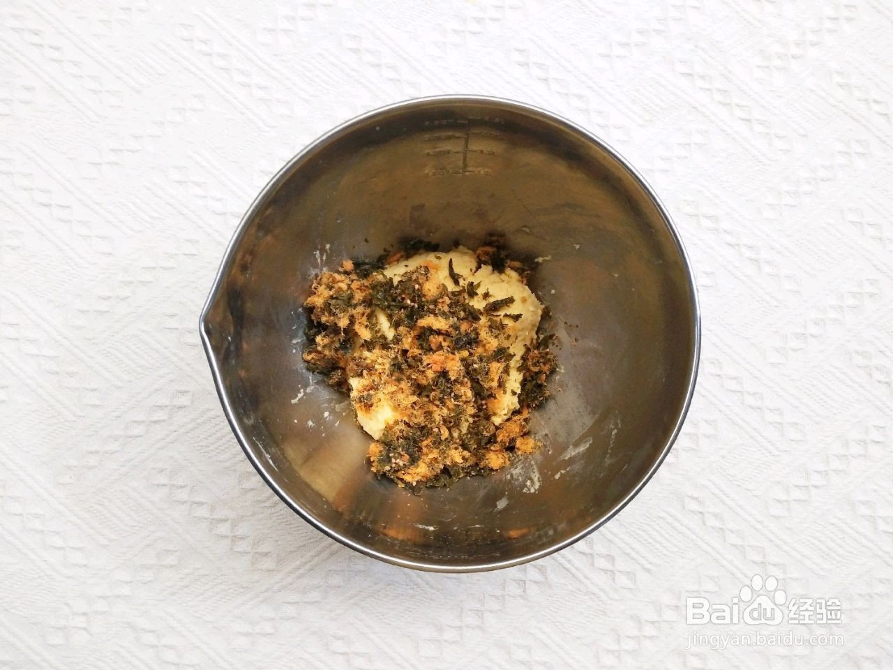 海苔肉松司康怎么做