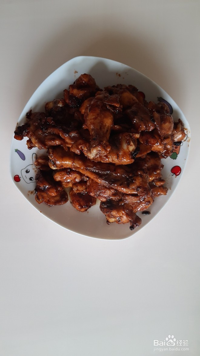 照烧鸡腿无水无油，超简单超好吃的照烧鸡腿