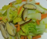 香菇炒娃娃菜的做法