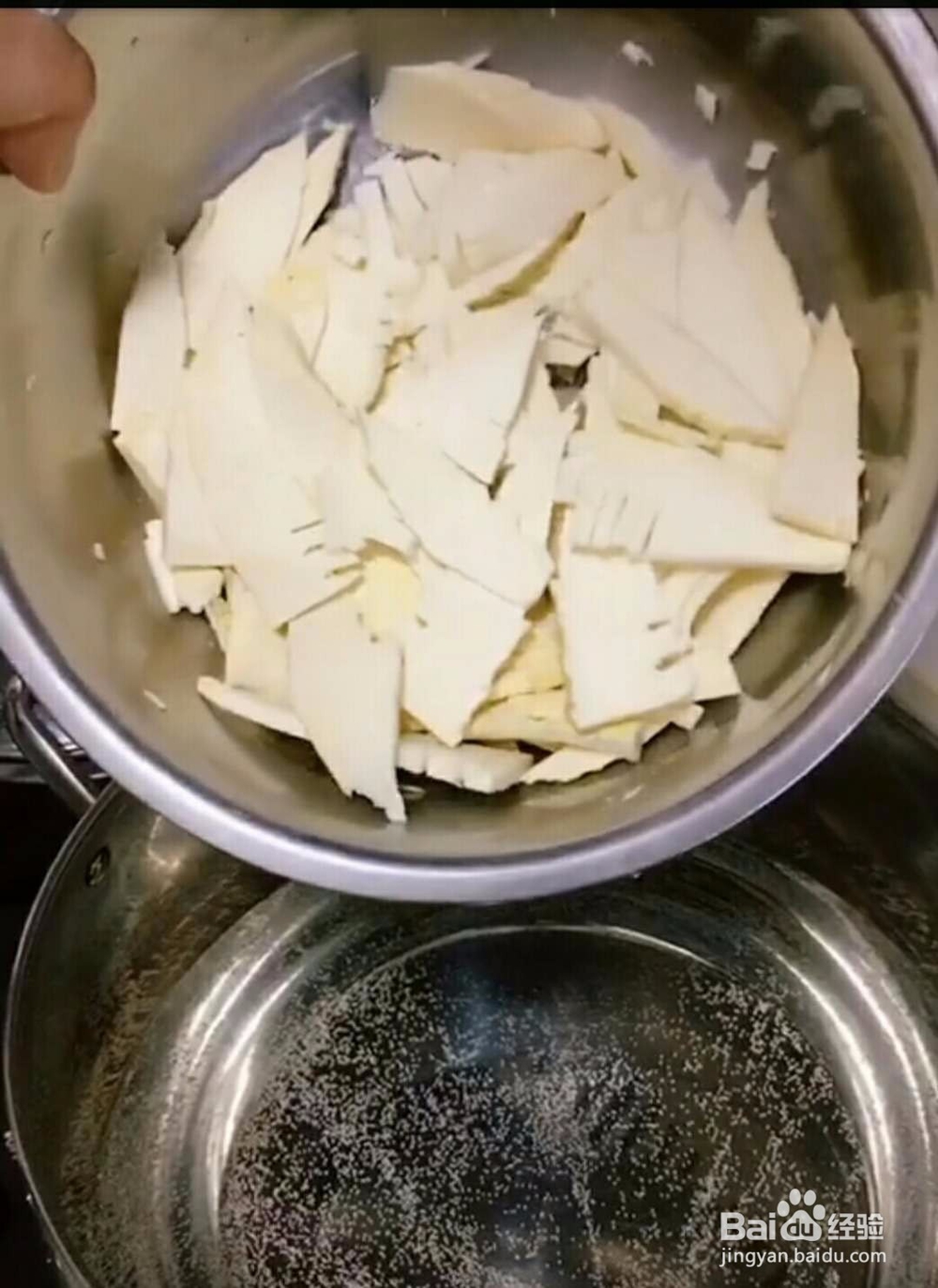 春笋鸡腿家庭做法